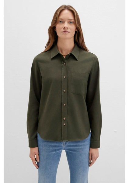 Erkek Yeşil Gömlek 1211285-71545 fiyatları