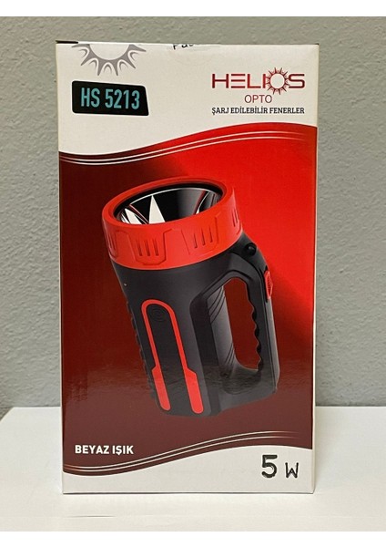 HS-5213 5W Şarj Edilebilir Gemici El Feneri 6400K Beyaz Işık modelleri