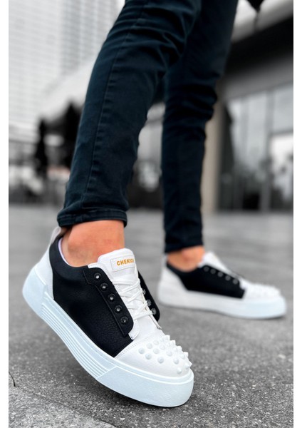 CH169 - CBT Thorn Erkek Ayakkabı BEYAZ/SIYAH