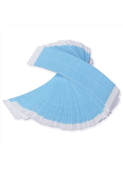 216PC/LOT Mavi Sabit Çift Bant Peruk Yapıştırıcı Genişletilmiş Saç Bant Su Geçirmez Toupee Dantel Peruk Filmi Için Slitting Hattı ile (Yurt Dışından) indirimleri