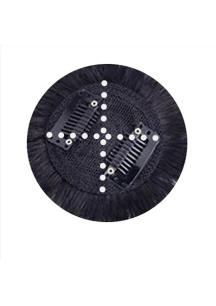 2x Insan Saçı Topper Peruk Patlamalı Beyaz Saç Saç Parçasını Örtmek Için Başın Üstündeki Saç Miktarını Artırın (Yurt Dışından) fiyatları