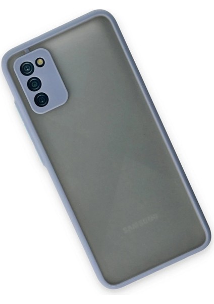 Samsung Galaxy A02S Kılıf Montreal Silikon Kapak - GRI-(5796) - X812I386-R96812 modelleri