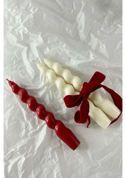 Şamdan Mum 3’lü Set