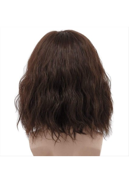 Erkekler Kısa Kıvırcık Kahverengi Wig Cadılar Bayramı Cosplay Wig Anime Kostüm Peruk (Yurt Dışından) modelleri