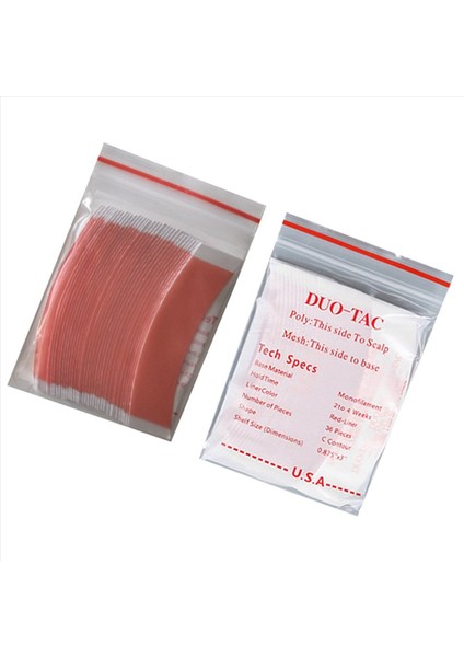 144PCS/LOT Ikilisi Tac Dantel Peruk Çift Bant Süper Güçlü Yapışkan Saç Sistemi Uzatma Şeritleri Toupees/dantel Peruk C (Yurt Dışından) modelleri