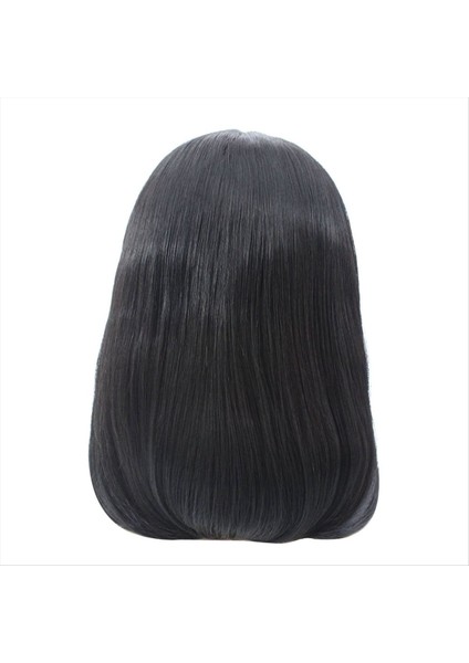 12 Inç Ön Dantel Peruk Kapanma Peruklar Şık Bob-Insan Saç Perukları Kadınlar Için Düz Remy-Brezilya Saç Perukları (Yurt Dışından) fiyatları