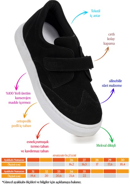 Richie Cırtlı Günlük Erkek Çocuk Casual Ayakkabı fiyatları