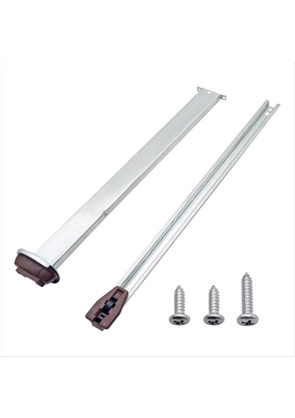 Metal Çekmece Slayt Değiştirme Çeşitli Şifoniyerler ve Komodinler Çekmeceli Pist ve Metal Destek Plakası ile Ray Kiti (Yurt Dışından)