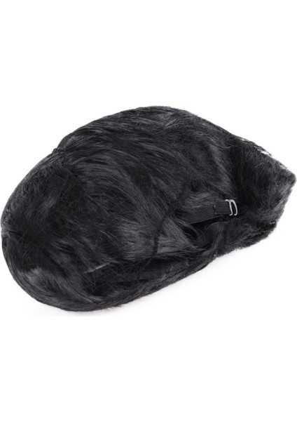 2x Mens Kısa Düz Siyah Günlük Yaşam Tam Peruk (Yurt Dışından) modelleri