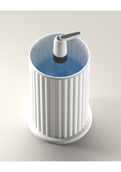 Modena Damacana Kılıfı Beyaz - Dekoratif Lüks Damacana Gizleme Saklama Kılıfı indirimleri