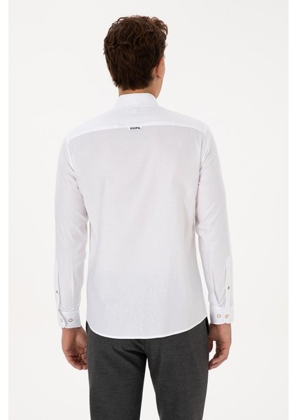 CEDCOLOR025K U.s Polo Assn. Erkek Uzun Kol Gömlek 2225466 Beyaz modelleri