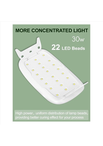 Reçine Için 2x Uv Işığı Katlanabilir Uv Reçine Ligh Taşınabilir ve Hızlı Kürleme Güç Uv Lambası Uv Reçine Kalıbı Için Malzemeler (Yurt Dışından) modelleri