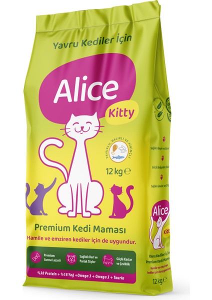 Kitty Tavuklu Yavru Kedi Maması 12 kg fiyatları