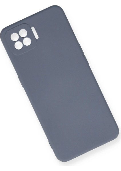 Oppo A73 Kılıf Nano Içi Kadife Silikon - GRI-(5796) - X411I500-R63411 modelleri
