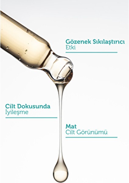 Cilt Bakım Serumu Niacinamide ile Siyah Nokta Karşıtı 30 ml Karma Ciltler İçin