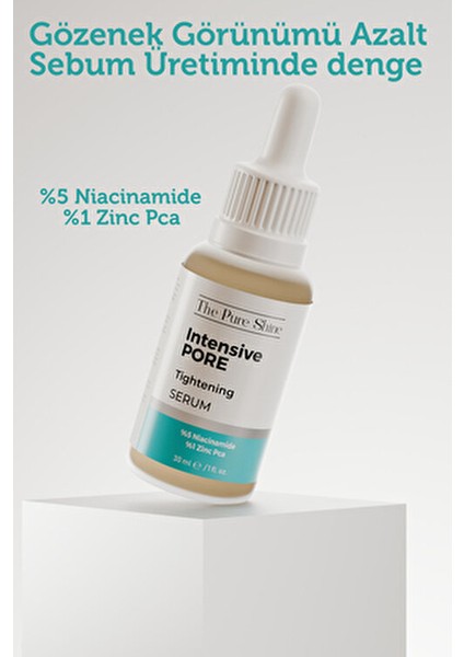 Cilt Bakım Serumu Niacinamide ile Siyah Nokta Karşıtı 30 ml Karma Ciltler İçin