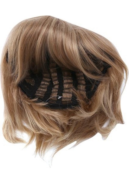 Kısa Düz Bob Peruklar Brezilya Insan Saç Perukları Tam Peruklar (40 Cm) Kahverengi Renk (Yurt Dışından) indirimleri