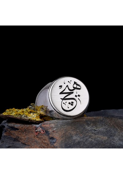 925 Ayar Gümüş Arapça Hiç Yazılı Erkek Yüzük modelleri