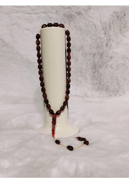 Kahve Siyah Renk Beyzi Kesim Toz Kehribar Tesbih indirimleri