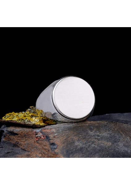 925 Ayar Gümüş Sade Model Erkek Yüzük modelleri