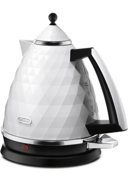 Brillante 1,7 Lt Su Isıtıcı - Paslanmaz Çelik Gövde, Otomatik Kapanma Özelliği, Hızlı Isıtma, 360° Dönebilir Taban, Beyaz Renk