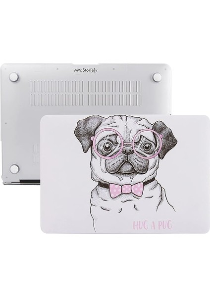 Macbook Air M1 Kılıf 13 Inç DOG02NL (Touchıd'li M1 Air) A2337 A2179 A1932 ile Uyumlu R-266