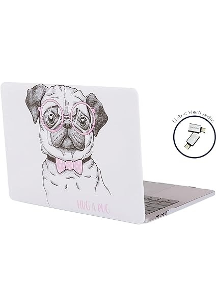 Macbook Air M1 Kılıf 13 Inç DOG02NL (Touchıd'li M1 Air) A2337 A2179 A1932 ile Uyumlu R-266 fiyatları