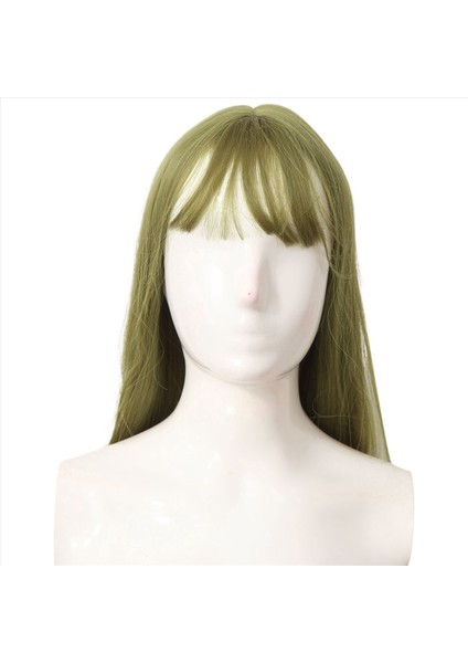 Nane Yeşil Patlamalar Büyük Dalgalı Uzun Kıvırcık Saç Gerçekçi Uzun Peruk Cosplay Masquerade Noel Cadılar Bayramı (Yurt Dışından) fiyatları