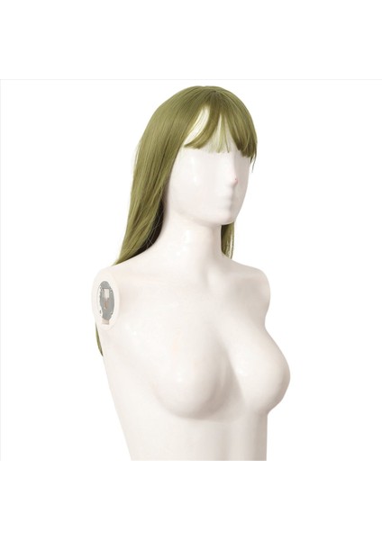 Nane Yeşil Patlamalar Büyük Dalgalı Uzun Kıvırcık Saç Gerçekçi Uzun Peruk Cosplay Masquerade Noel Cadılar Bayramı (Yurt Dışından) modelleri