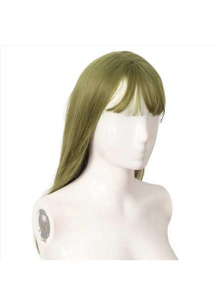 Nane Yeşil Patlamalar Büyük Dalgalı Uzun Kıvırcık Saç Gerçekçi Uzun Peruk Cosplay Masquerade Noel Cadılar Bayramı (Yurt Dışından) fırsatları