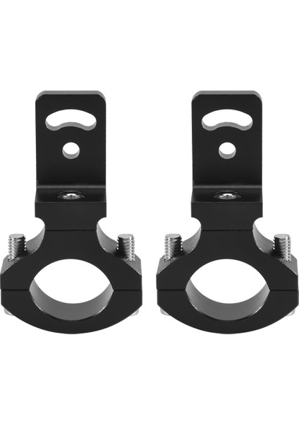 2pcs Universal Gidonar 22 25MM 7/8inç Motosiklet Far Braketi Spot Işık Tüp Kelepçesi Kafe Yarışçısı Kıyıcı (Yurt Dışından)