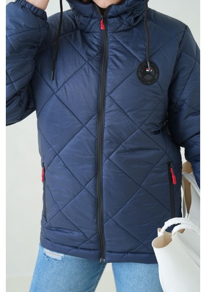 Su ve Rüzgar Geçirmez Jel Elyaflı Kapitone Cepli Spor Mont indirimleri