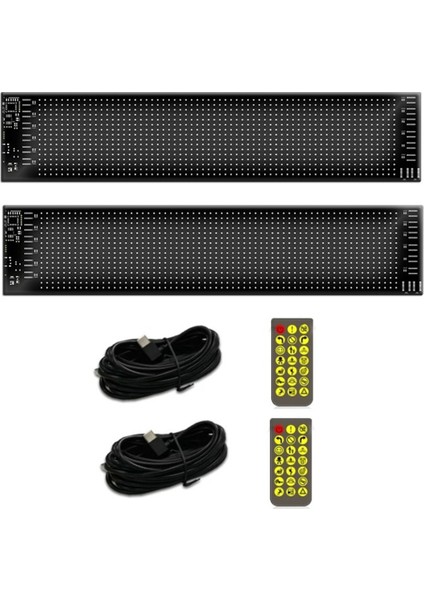 Kamyon LED Gözler Hafif, Renkli Göz Lambası Yumuşak Ekran Araç Pencereleri, Programlanabilir Esnek LED Ekran Uygulaması Uzaktan A (Yurt Dışından) fiyatları