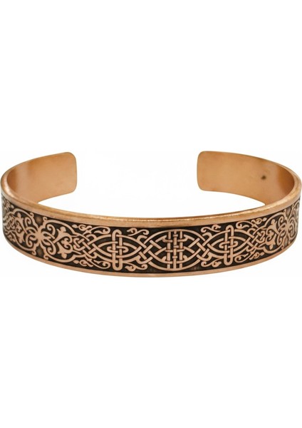 Lazer Motifli, Koruma Dualı Bakır Bileklik, U6162 fiyatları