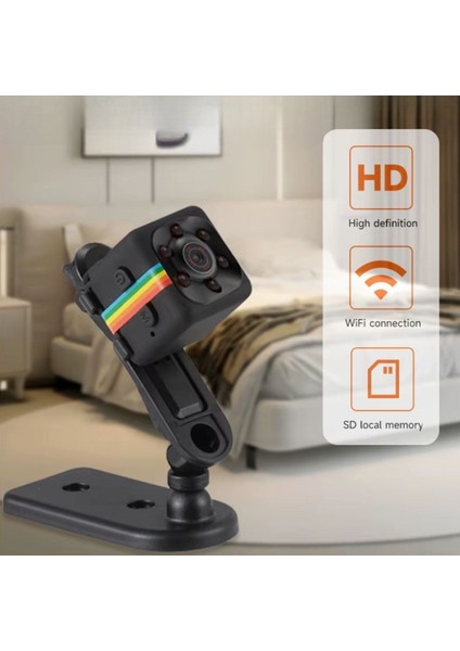 BUFFER® Mini Boy Küp Tipi Gece Görüşlü HD Kaliteli Güvenlik Kamerası fırsatları