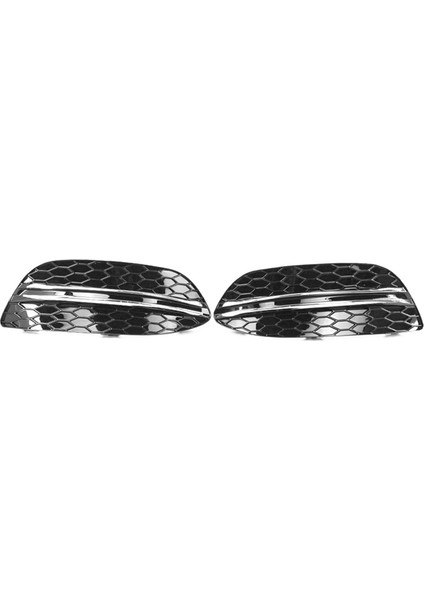 Araba Krom Ön Tampon Izgara Sis Lambası Kapak Kapakları Mercedes Benz C-Serisi W205 205851623 2058851523 2058850823 (Yurt Dışından)