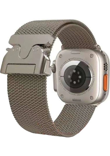 Apple Watch 42MM Milano Metal Kordon - DESERT-(5796) - X787I399-R86787