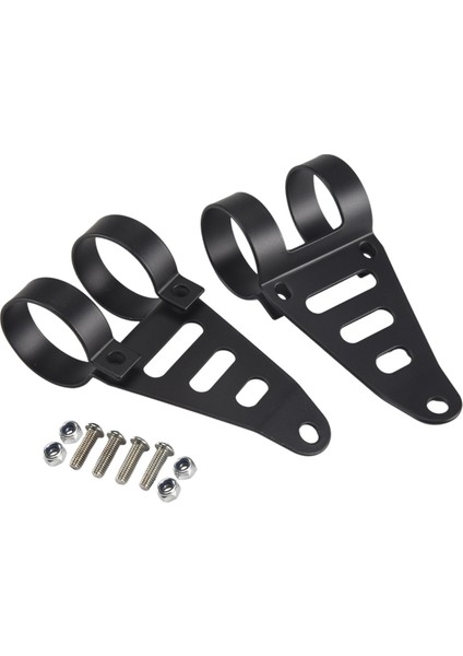 Evrensel 41-43MM Motosiklet Far Braketleri Kafa Işık Lamba Tutucu (Yurt Dışından) indirimleri