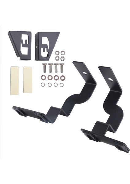 Toyota Fj Cruiser 2007-2016 Hood Spotlight Braketi Için Araba LED Ön Kaput Işık Iş Aydınlatma Braket Montaj Tutucu (Yurt Dışından)