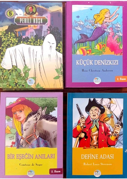 Perili Köşk-Define Adası-Küçük Deniz Kızı-Bir Eşeğin Anıları