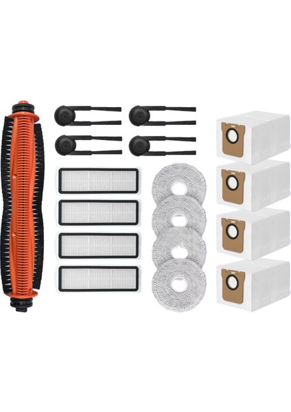 M40S OV31CN Yedek Parçaları - Ana Fırça, Yan Fırçalar, Filtreler, Paspas Bezleri, Toz Torbaları (Yurt Dışından)