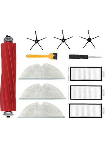 / + Max Max+ Plus Elektrikli Süpürge Aksesuarları Yedek Parçaları Ana Yan Fırça Filtreleri (Yurt Dışından)