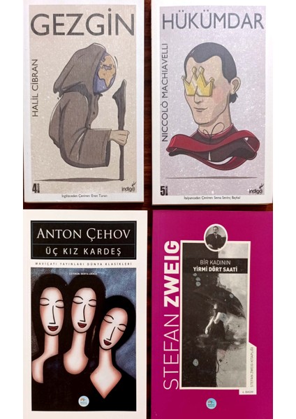 Gezgin-Hükümdar-Üç Kız Kardeş-Bir Kadının Yirmi Dört Saati fiyatları