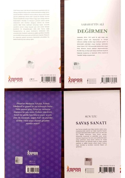 Seksen Günde Devri Alem - Değirmen-Dünyanın Merkezine Yolculuk-Savaş Sanatı fiyatları