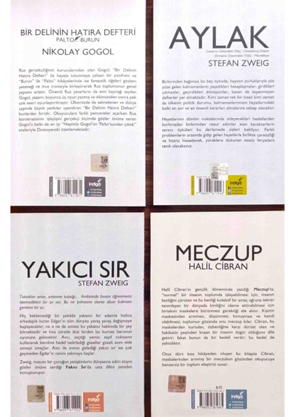 Bir Delinin Hatıra Defteri - Aylak-Yakıcı Sır-Meczup fiyatları