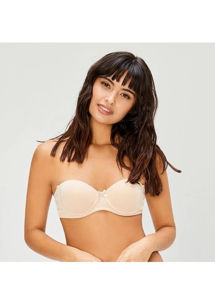 Straplez Dikişsiz Desteksiz Sütyen
