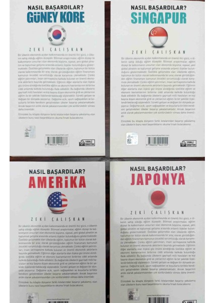 Nasıl Başardılar Güney Kore-Nasıl Başardılar Singapur-Nasıl Başardılar Amerika-Nasıl Başardılar Japonya fiyatları