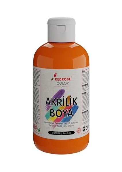 Rose Turuncu Akrilik 250 gr fiyatları