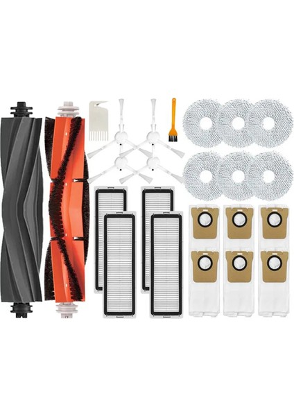 Omni 1s B116 B101CN Toz Torbası S10 Pro Mop Bezi Filtre Fırçası Yedek Parçaları (Yurt Dışından)