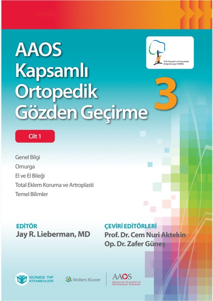 AAOS Kapsamlı Gözden Geçirme - 3 Cilt fiyatları